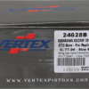 VERTEX FORGED REPLICA PISTON KIT - 24628B - Image 4