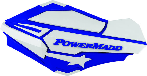 POWERMADD SENTINAL HANDGUARDS (BLUE/WHITE) - 34421