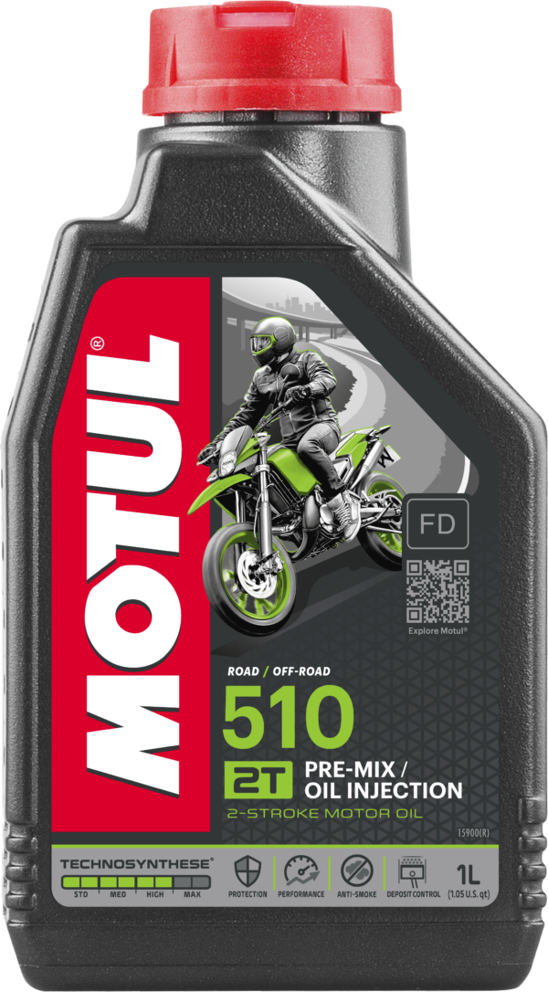 MOTUL 510 2T PREMIX SYNTHETIC BLEND LITER - 104028