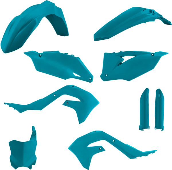 ACERBIS FULL PLASTIC KIT KAW TEAL METALLIC - 2736297441