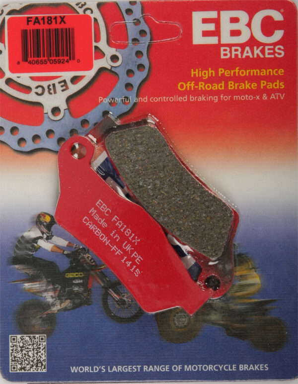 EBC BRAKE PADS - FA181X