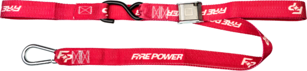 FIRE POWER 1.5" TIE-DOWN SOFT-TIE RED 2/PK - 29-13072