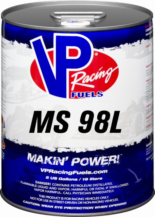 VP RACING MS 98L VP FUEL 5 GAL PAIL - 5122