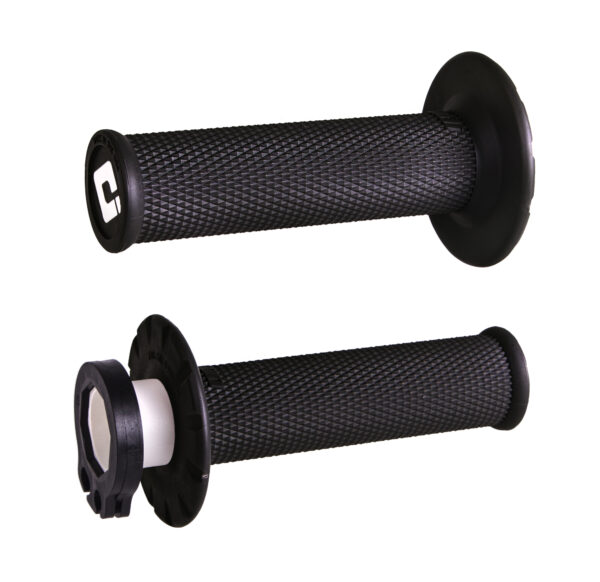 ODI MX V2 LOCK-ON GRIPS NO WAFFLE BLACK - H36NWB