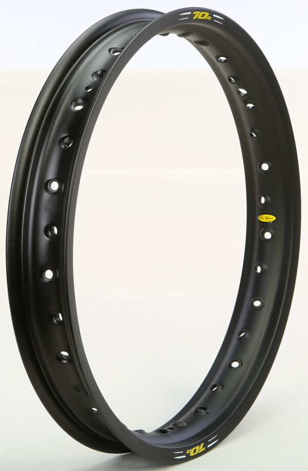 PRO-WHEEL RIM 2.15X18 36H BLACK - 16-182RTBK