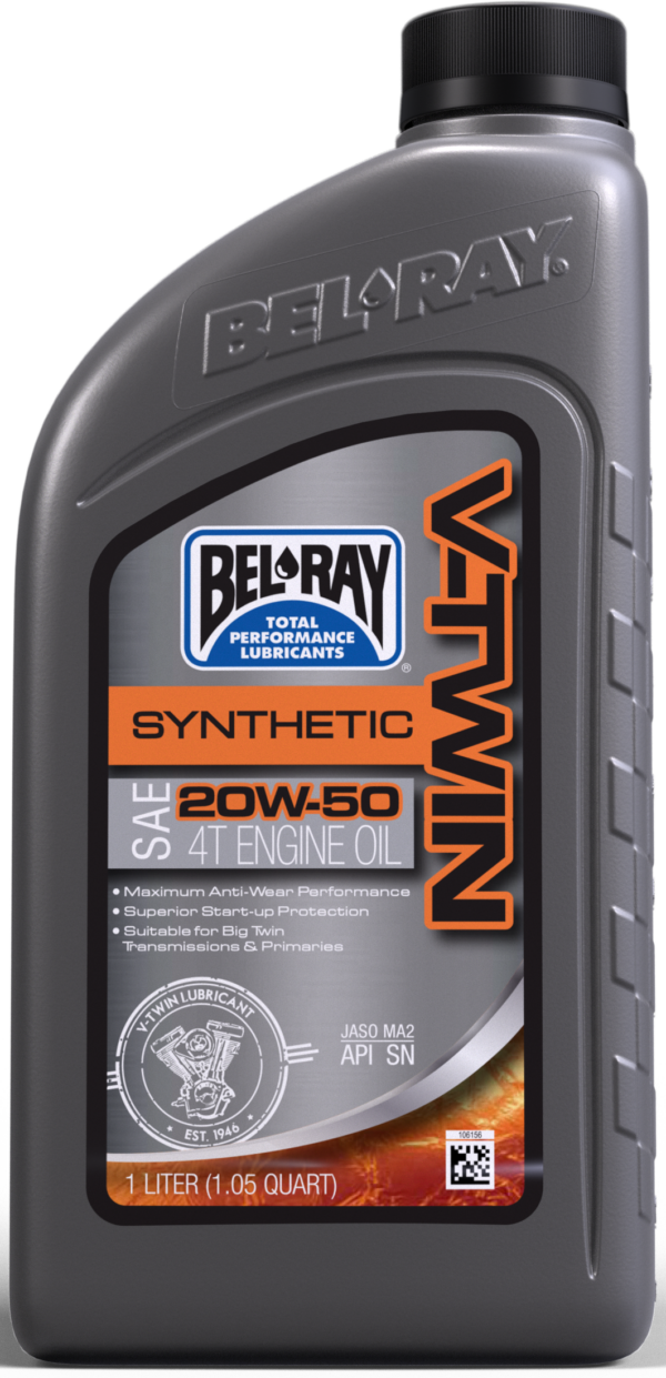 BEL-RAY V-TWIN SYNTHETIC 20W-50 1L - 303133150160