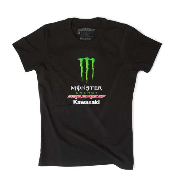 PRO CIRCUIT MONSTER TEAM LADIES TEE BLACK L - PC0127-0230