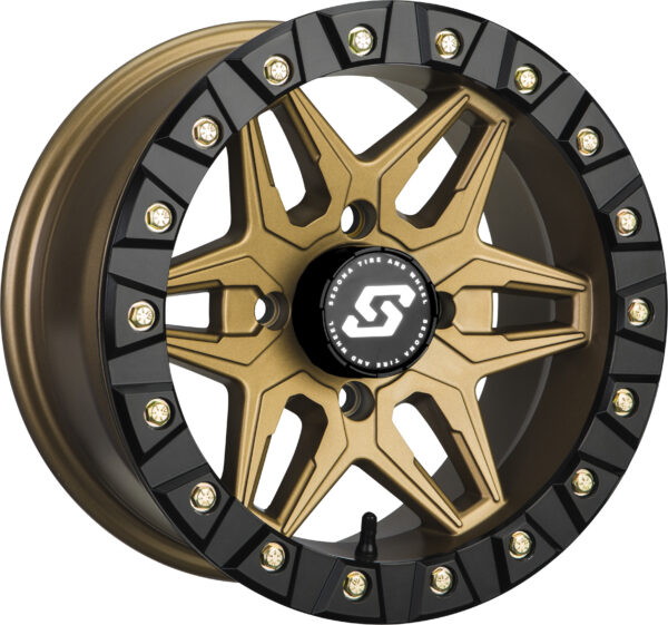 SEDONA SPLIT 6 BDLK WHEEL 14X7 4/110 6+1 (+30MM) BRONZE - A72BZ-47011-61S