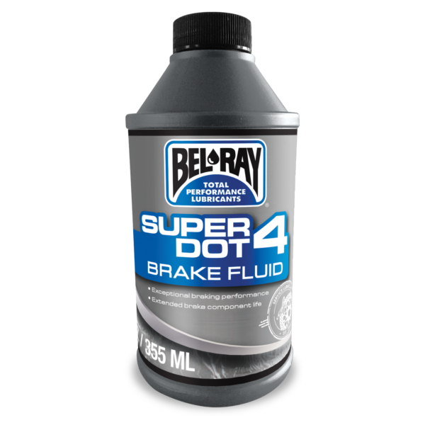 BEL-RAY SUPER DOT 4 BRAKE FLUID 355ML - 99480-B355W