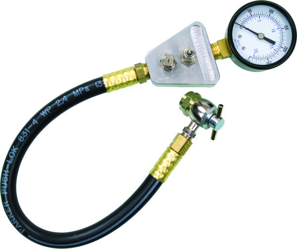 MOTION PRO PRESSURIZING SHOCK GAUGE SCHRA DER VALVE TYPE - 08-0072