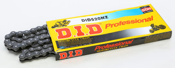 D.I.D SUPER 520NZ-120 NON O-RING CHAIN - 520NZX120FB