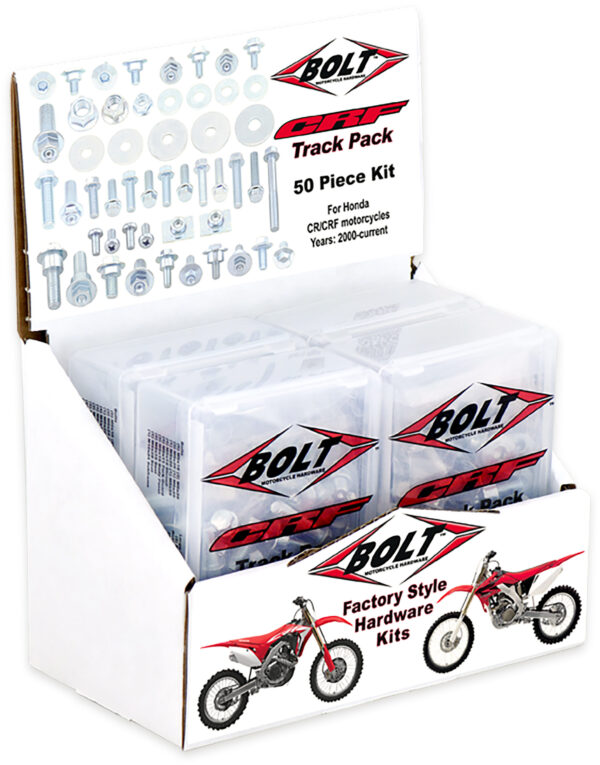 BOLT CRF TRACK PACK 6/PK DISPLAY - 2008-6CRF