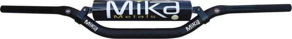 MIKA METALS HANDLEBAR PRO SERIES OS 1-1/8" YZ/REED BEND BLK - MK-11-YZ-BLACK