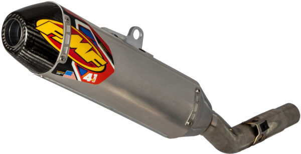 FMF ALUM FACT 4.1 SLIP-ON C CAP XCF-W/FE - 045647