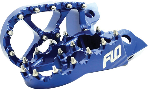 FLO MOTORSPORTS PRO SERIES FOOT PEGS BLUE - FPEG-795-4BLU