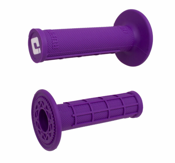 ODI RUFFIAN HALF WAFFLE GRIPS PURPLE - H01RFPR