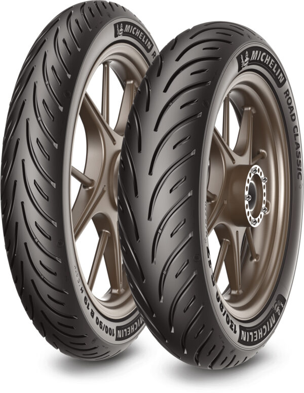 MICHELIN TIRE ROAD CLASSIC FRONT 100/90-18 56H BIAS TL - 93618