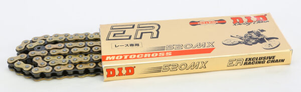 D.I.D HI-PERFORMANCE 520MX-116 RACING CHAIN GOLD - 520MXX116RB