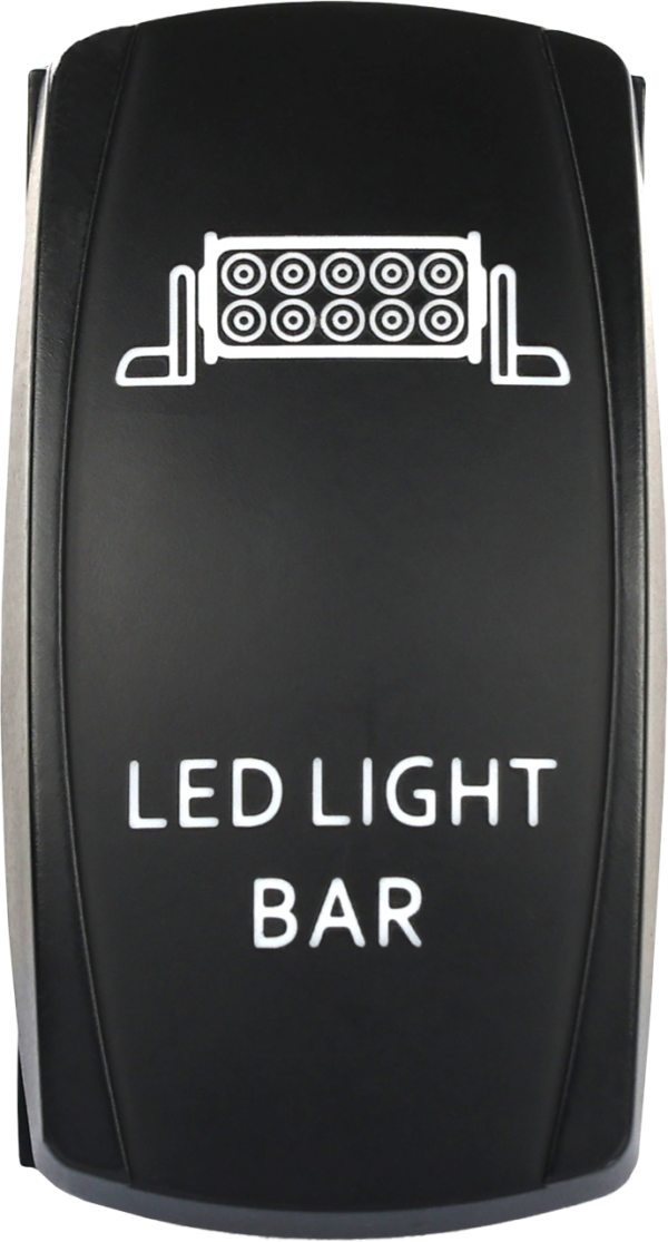 OPEN TRAIL LIGHT BAR LED SWITCH PRO BACKLIT - SM106-007