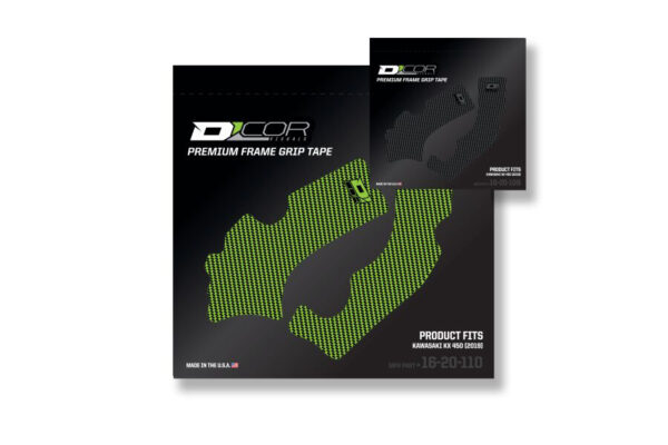 D-COR FRAME GRIP GUARD DECAL GREY - 16-20-109