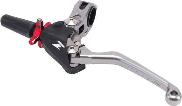 ZETA PIVOT PERCH CP 4-FINGER TITANIUM/RED - ZE43-1410