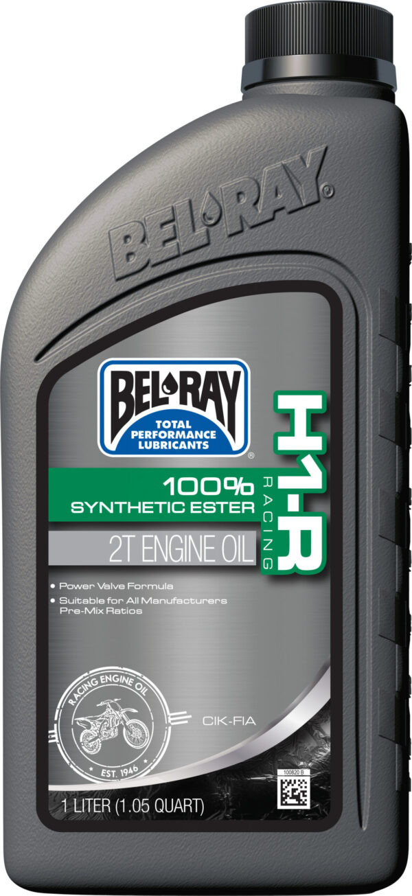 BEL-RAY H1-R 100% SYNTHETIC ESTER 2T ENGINE OIL 1L - 99280-B1LW