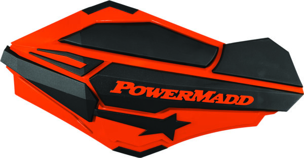 POWERMADD SENTINAL HANDGUARDS (ORANGE/BLACK) - 34405