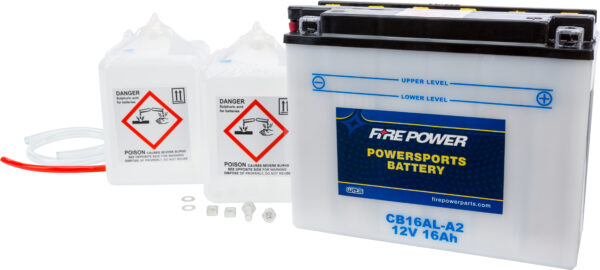 FIRE POWER BATTERY W/ACID CB16AL-A2 12V HEAVY DUTY - CB16AL-A2