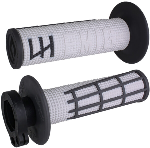 ODI EMIG 2.0 - V2 LOCK-ON GRIP WHITE/GRAPHITE - H36E2WH