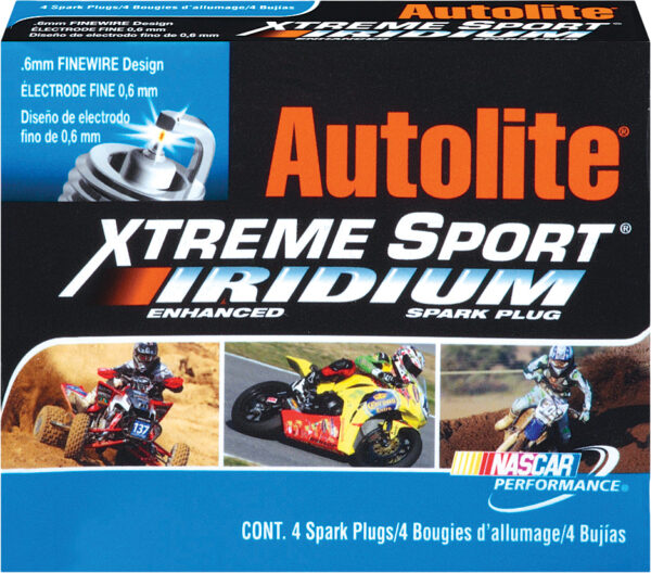 AUTOLITE SPARK PLUG XS4164/4 IRIDIUM XTREME SPORT - XS4164