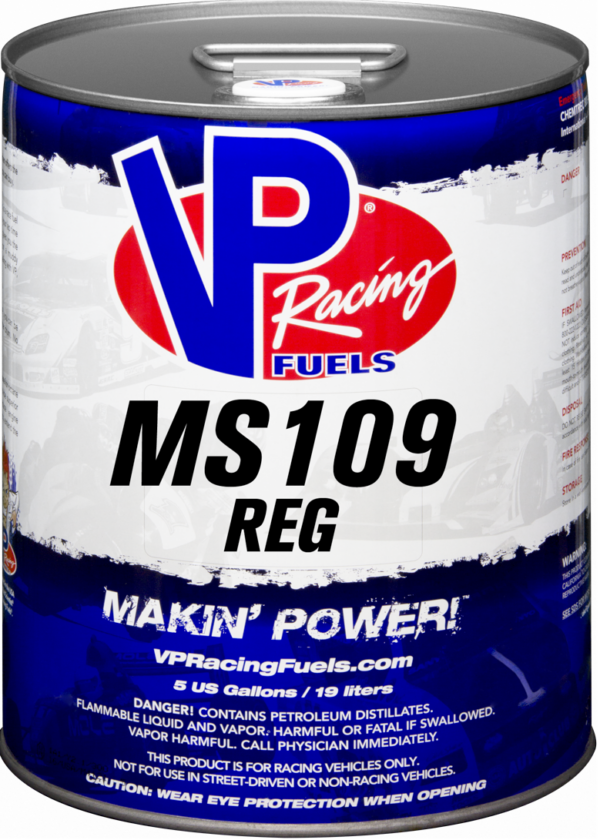 VP RACING MS 109 REG VP FUEL 5 GAL PAIL - 2222