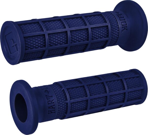 ODI SINGLE PLY WAFFLE GRIPS VTWIN DARK BLUE - V02FWDU