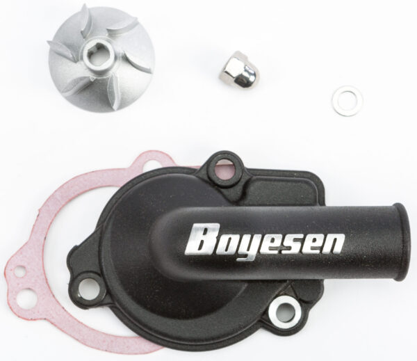 BOYESEN WATERPUMP COVER & IMPELLER KIT BLACK - WPK-41B