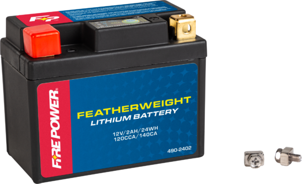 FIRE POWER FEATHERWEIGHT LITHIUM BATTERY 120 CCA 12V/24WH - LFP03-B