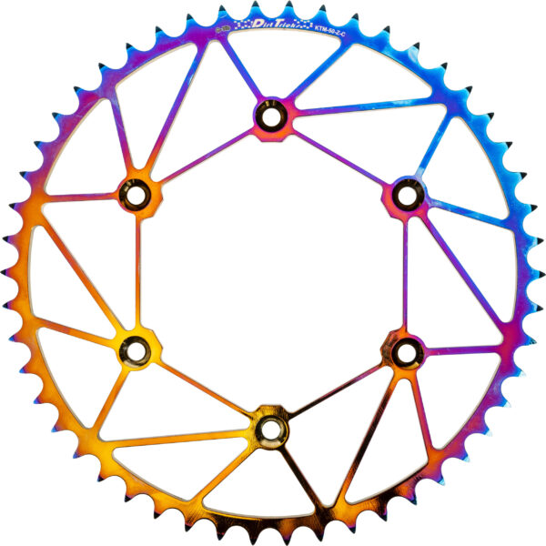 DIRT TRICKS REAR SPROCKET CHROMOLY 45T-520 KTM/HUS/GAS - KTM-45-Z-C