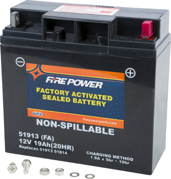 FIRE POWER BATTERY 51913 SEALED FACTORY ACTIVATED - 51913(FA)