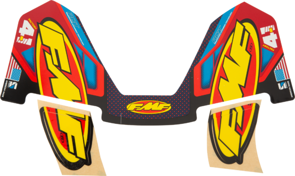 FMF 4.1 TITANIUM RCT WRAP DECAL - 014841