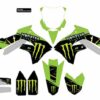 D-COR CMPLT KIT MONSTER ENERGY SLASH WHITE BG - 20-20-136 - Image 2