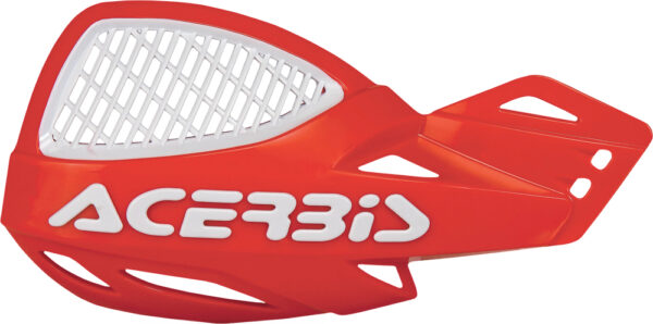 ACERBIS UNIKO VENTED HANDGUARDS RED/WHITE - 2072671005