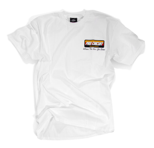 PRO CIRCUIT ORIGINAL LOGO TEE WHITE 2X - PC0118-0150