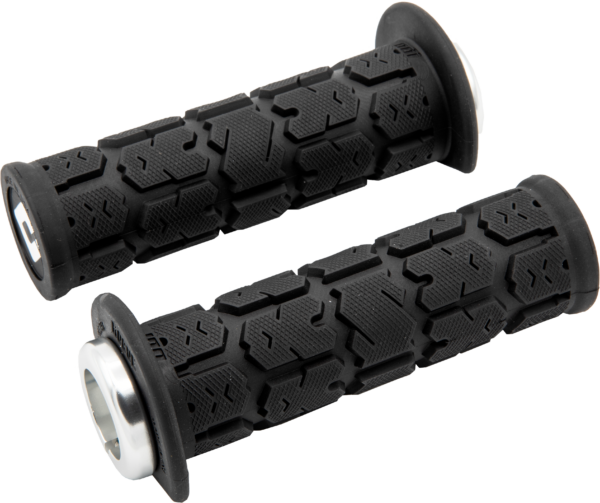 ODI ATV/PWC ROGUE LOCKON GRIP 125MM BLACK/SILVER - J33RGB-S