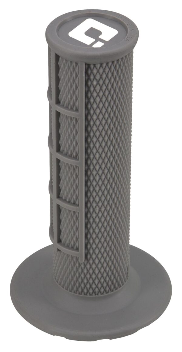 ODI RUFFIAN HALF WAFFLE GRIPS GREY - H01RFG