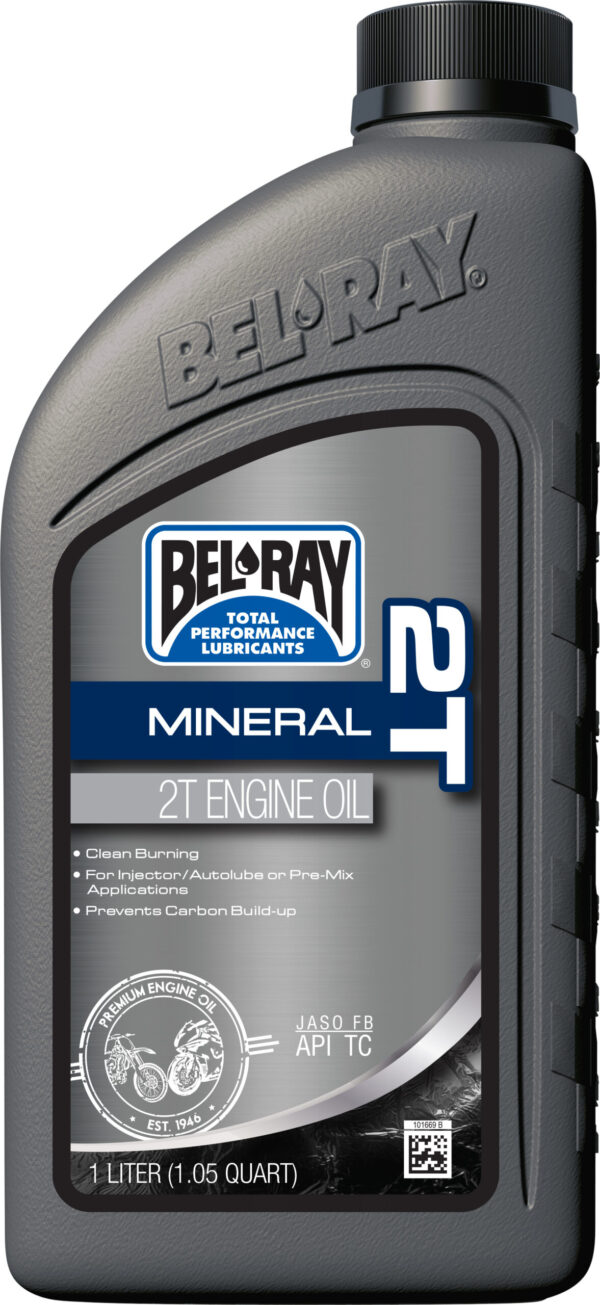 BEL-RAY 2T MINERAL ENGINE OIL 1L - 99010-B1LW