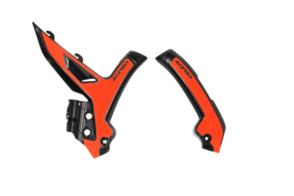 ACERBIS X-GRIP FRAME GUARD KTM BLACK/ORANGE - 2975045229