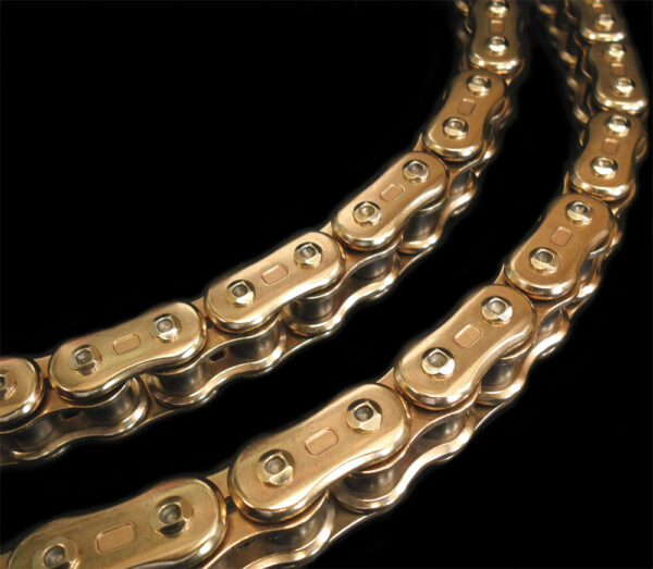 EK CHAIN Z 3D QX2 X-RING 520-120L GLD - 520Z3D-120G