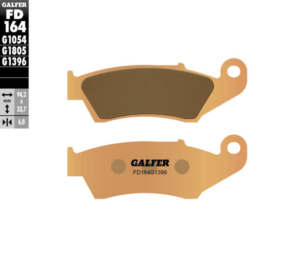 GALFER BRAKE PADS - FD164G1396