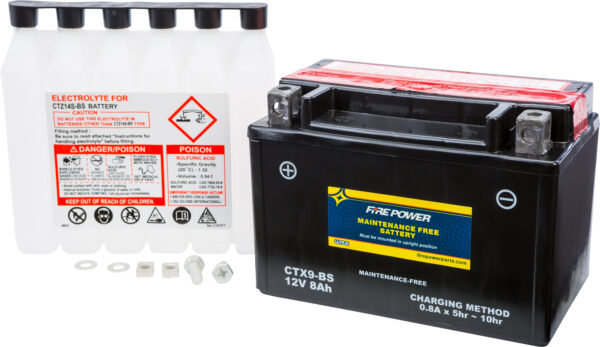 FIRE POWER BATTERY CTX9-BS MAINTENANCE FREE - CTX9-BS