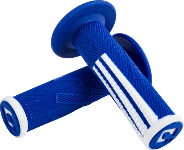 ODI EMIG2 PRO V2 LOCK-ON GRIP BLUE/WHITE - H36EPUW