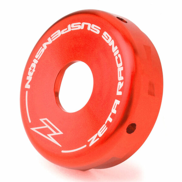 ZETA R-SHOCK END CAP RED - ZE56-12032