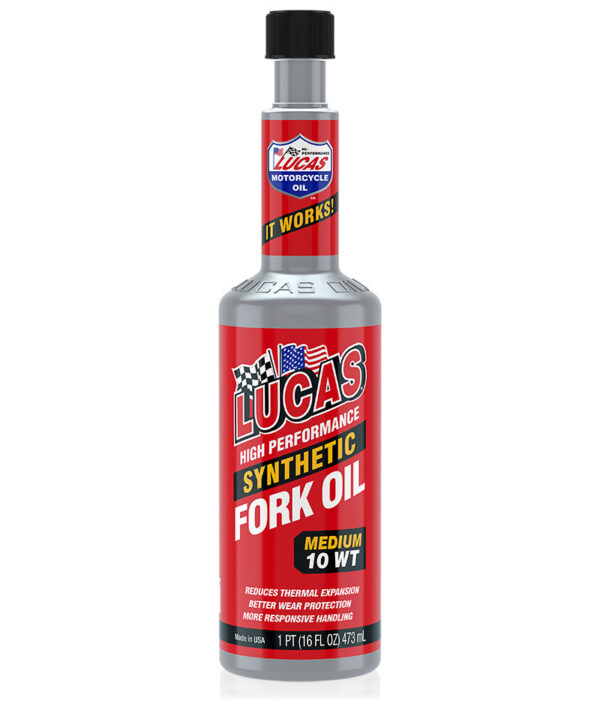 LUCAS SYNTHETIC FORK OIL 10WT 16OZ - 10772